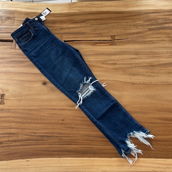 L’AGENCE Paris high rise distressed jeans size 26 - Picture 4 of 5
